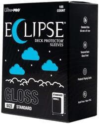 Eclipse Standard Gloss Deck Protector Sleeves - Sky Blue (105-Pack) - Ultra Pro Card Sleeves - Card Sleeves card