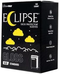 Eclipse Standard Gloss Deck Protector Sleeves - Lemon Yellow (105-Pack) - Ultra Pro Card Sleeves - Card Sleeves card