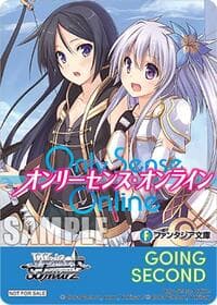 Going Second (Only Sense Online) - Fujimi Fantasia Bunko Vol.2 - Weiss Schwarz card