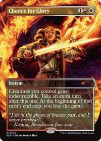 Chance for Glory - Secret Lair Drop Series - Magic: The Gathering card
