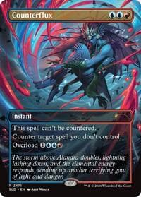 Counterflux (2471) - Secret Lair Drop Series - Magic: The Gathering card