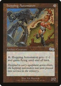 Hopping Automaton - Urza's Saga - Magic: The Gathering card