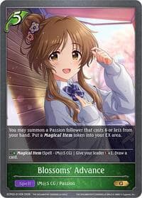 Blossoms' Advance - ECP02: THE IDOLM@STER CINDERELLA GIRLS - Shadowverse: Evolve card