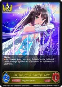 Rin Shibuya [Cinderella Girl] - ECP02: THE IDOLM@STER CINDERELLA GIRLS - Shadowverse: Evolve card