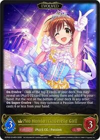 Mio Honda [Cinderella Girl] (Evolved) - ECP02: THE IDOLM@STER CINDERELLA GIRLS - Shadowverse: Evolve card