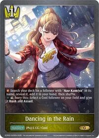 Dancing in the Rain - ECP02: THE IDOLM@STER CINDERELLA GIRLS - Shadowverse: Evolve card