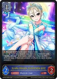 Syuko Shiomi [Cinderella Girl] - ECP02: THE IDOLM@STER CINDERELLA GIRLS - Shadowverse: Evolve card