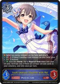 Yuuki Otokura [Together with Me] - ECP02: THE IDOLM@STER CINDERELLA GIRLS - Shadowverse: Evolve card