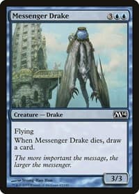 Messenger Drake - Magic 2014 (M14) - Magic: The Gathering card