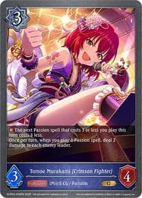 Tomoe Murakami [Crimson Fighter] - ECP02: THE IDOLM@STER CINDERELLA GIRLS - Shadowverse: Evolve card