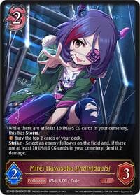 Mirei Hayasaka [individuals] - ECP02: THE IDOLM@STER CINDERELLA GIRLS - Shadowverse: Evolve card