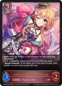 Asuka Ninomiya [Sweet & Charming] - ECP02: THE IDOLM@STER CINDERELLA GIRLS - Shadowverse: Evolve card