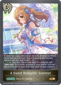 A Sweet Romantic Summer - ECP02: THE IDOLM@STER CINDERELLA GIRLS - Shadowverse: Evolve card