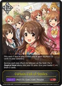 Curtain Call of Smiles - ECP02: THE IDOLM@STER CINDERELLA GIRLS - Shadowverse: Evolve card