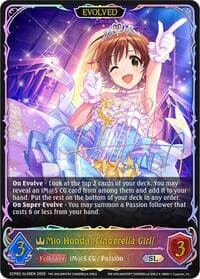 Mio Honda [Cinderella Girl] (Evolved) (SL) - ECP02: THE IDOLM@STER CINDERELLA GIRLS - Shadowverse: Evolve card