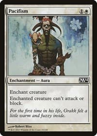 Pacifism - Magic 2014 (M14) - Magic: The Gathering card