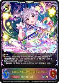 Ranko Kanzaki [Cinderella Girl] (SL) - ECP02: THE IDOLM@STER CINDERELLA GIRLS - Shadowverse: Evolve card