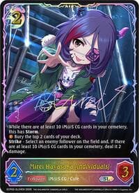Mirei Hayasaka [individuals] (SL) - ECP02: THE IDOLM@STER CINDERELLA GIRLS - Shadowverse: Evolve card