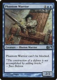 Phantom Warrior - Magic 2014 (M14) - Magic: The Gathering card