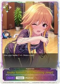 Asuka Ninomiya [Blossoming Jewel] (SL) - ECP02: THE IDOLM@STER CINDERELLA GIRLS - Shadowverse: Evolve card