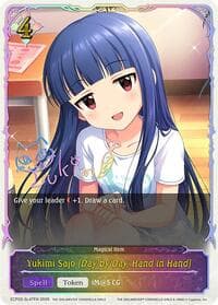 Yukimi Sajo [Day by Day, Hand in Hand] (SL) - ECP02: THE IDOLM@STER CINDERELLA GIRLS - Shadowverse: Evolve card