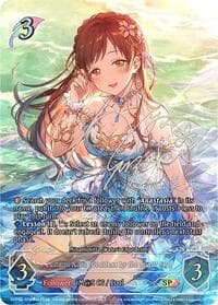Minami Nitta [Goddess by the Sunlit Sea] (SP) - ECP02: THE IDOLM@STER CINDERELLA GIRLS - Shadowverse: Evolve card