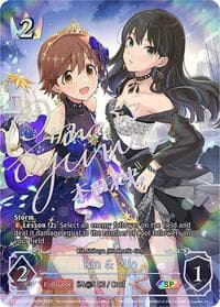 Rin & Mio (SP) (b) - ECP02: THE IDOLM@STER CINDERELLA GIRLS - Shadowverse: Evolve card