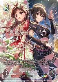 Akari & Akira (SP) (a) - ECP02: THE IDOLM@STER CINDERELLA GIRLS - Shadowverse: Evolve card