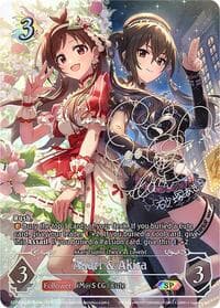 Akari & Akira (SP) (b) - ECP02: THE IDOLM@STER CINDERELLA GIRLS - Shadowverse: Evolve card