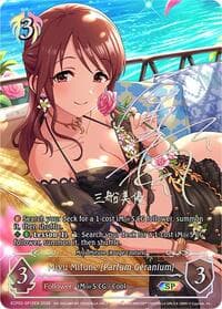 Miyu Mifune [Parfum Geranium] (SP) - ECP02: THE IDOLM@STER CINDERELLA GIRLS - Shadowverse: Evolve card