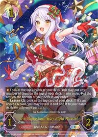 Eve Santaclaus [Holy Night Miracle] (U) - ECP02: THE IDOLM@STER CINDERELLA GIRLS - Shadowverse: Evolve card