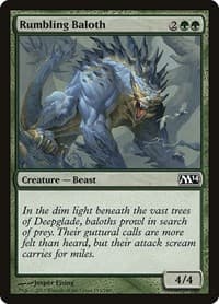 Rumbling Baloth - Magic 2014 (M14) - Magic: The Gathering card