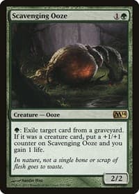 Scavenging Ooze - Magic 2014 (M14) - Magic: The Gathering card