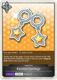 Passion Earrings - Shadowverse: Evolve Promo Cards - Shadowverse: Evolve card
