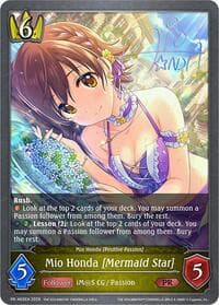 Mio Honda [Mermaid Star] - Shadowverse: Evolve Promo Cards - Shadowverse: Evolve card