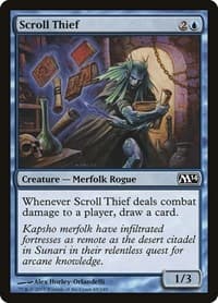Scroll Thief - Magic 2014 (M14) - Magic: The Gathering card