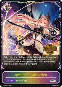 Resolve of the Fallen - Shadowverse: Evolve Promo Cards - Shadowverse: Evolve card