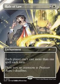Rule of Law - Secret Lair Drop Series - Magic: The Gathering card