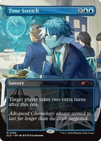 Time Stretch (2480) - Secret Lair Drop Series - Magic: The Gathering card