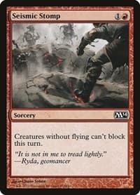 Seismic Stomp - Magic 2014 (M14) - Magic: The Gathering card