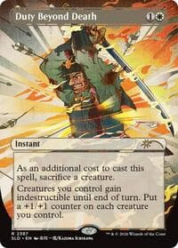 Duty Beyond Death - Secret Lair Drop Series - Magic: The Gathering card