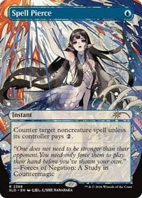 Spell Pierce (2388) - Secret Lair Drop Series - Magic: The Gathering card