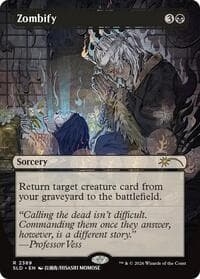 Zombify - Secret Lair Drop Series - Magic: The Gathering card