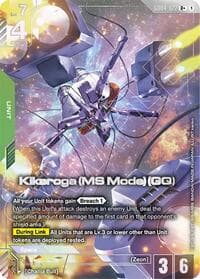 Kikeroga (MS Mode) (GQ) (R+) - Phantom Aria - Gundam Card Game card