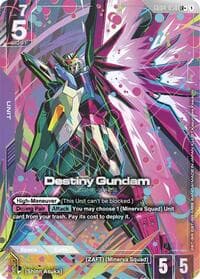 Destiny Gundam (LR+) - Phantom Aria - Gundam Card Game card
