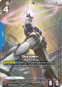 Gundam (GD04-001) (LR+) - Phantom Aria - Gundam Card Game card