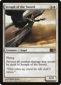 Seraph of the Sword - Magic 2014 (M14) - Magic: The Gathering card