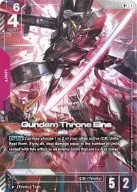 Gundam Throne Eins (R+) - Phantom Aria - Gundam Card Game card