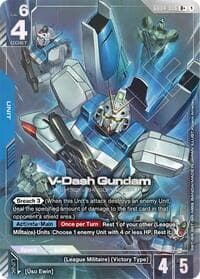 V-Dash Gundam (R+) - Phantom Aria - Gundam Card Game card