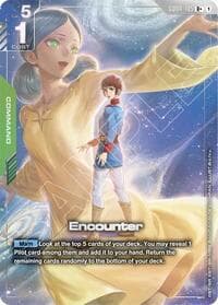 Encounter (R+) - Phantom Aria - Gundam Card Game card